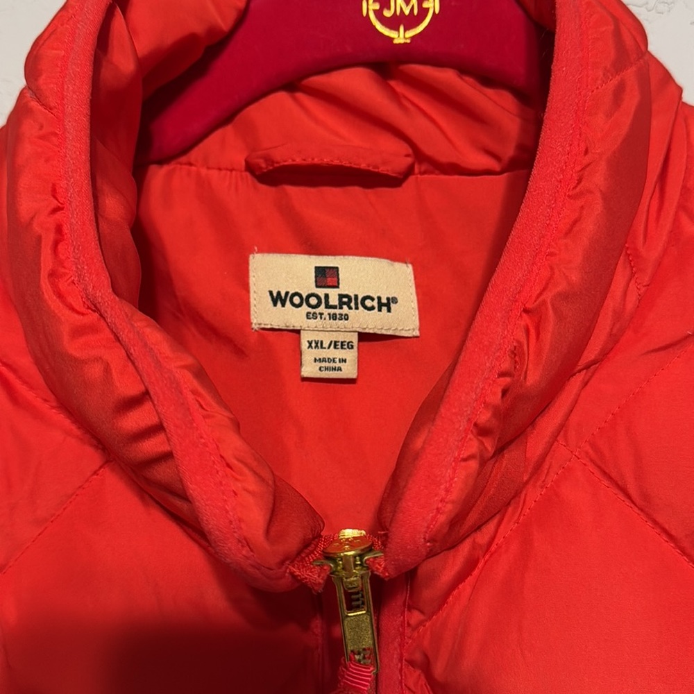 Woolrich Down Puffer Vest Euc - image 3